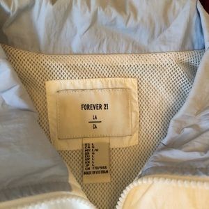 Forever 21 windbreaker